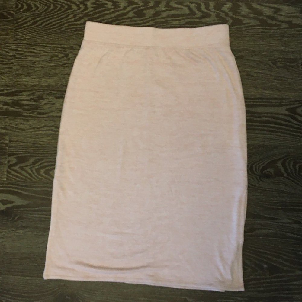 NWT Gap Heather Pink Pencil Skirt - Sz S